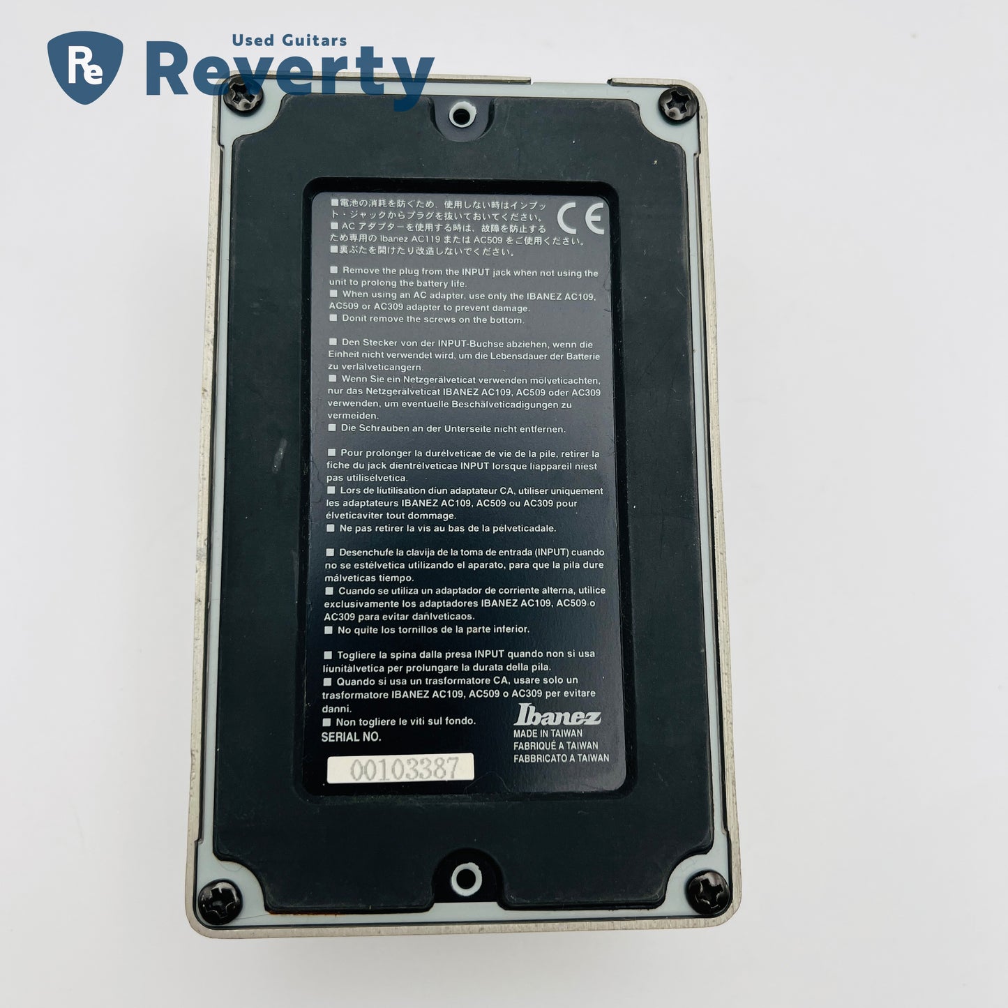 Ibanez TS7 Tube Screamer Overdrive Pro Distortion Guitar Effect Pedal Used w/Box