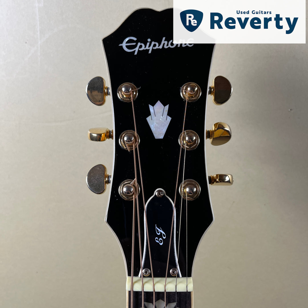 2016 Epiphone EJ-200SCE/VS Sunburst Jumbo Acoustic-Electric Guitar w/Case