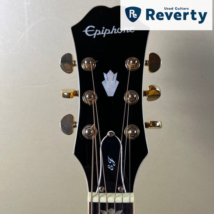 2016 Epiphone EJ-200SCE/VS Sunburst Jumbo Acoustic-Electric Guitar w/Case