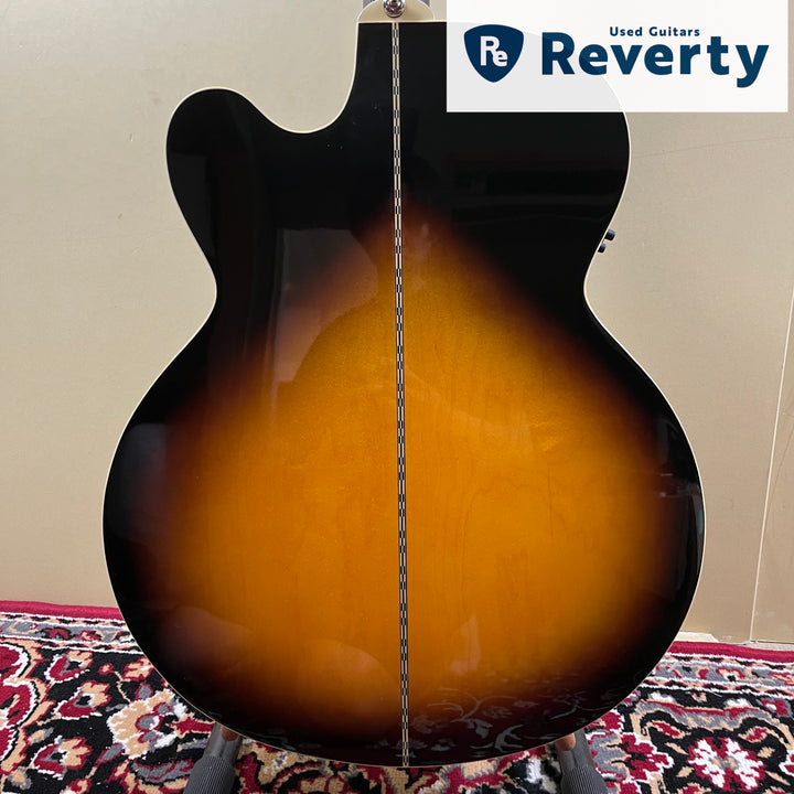 2016 Epiphone EJ-200SCE/VS Sunburst Jumbo Acoustic-Electric Guitar w/Case