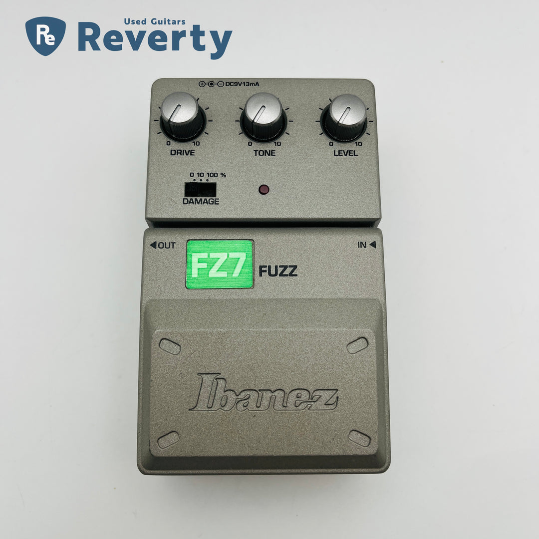 Ibanez FZ7 Fuzz Tone-Lok Guitar Effect Pedal Made in Taiwan Used w/Box