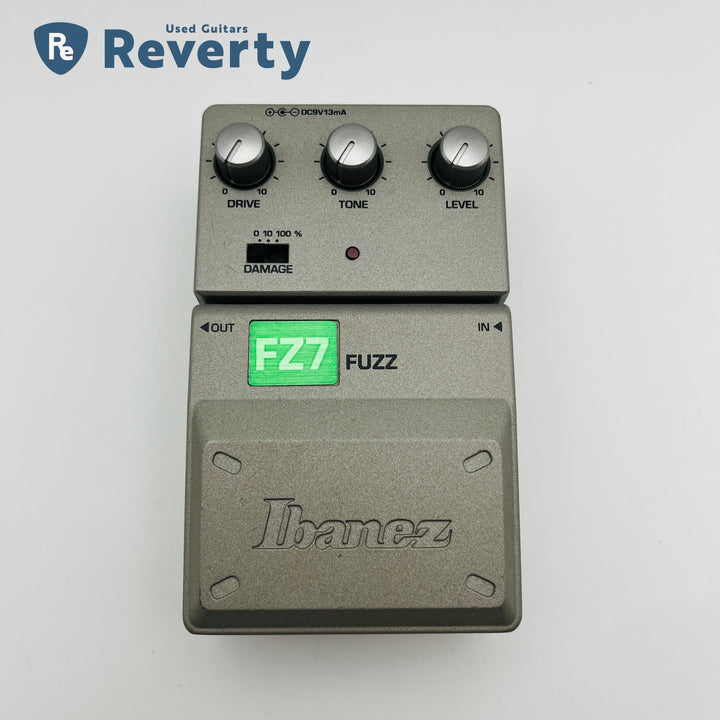 Ibanez FZ7 Fuzz Tone-Lok Guitar Effect Pedal Made in Taiwan Used w/Box