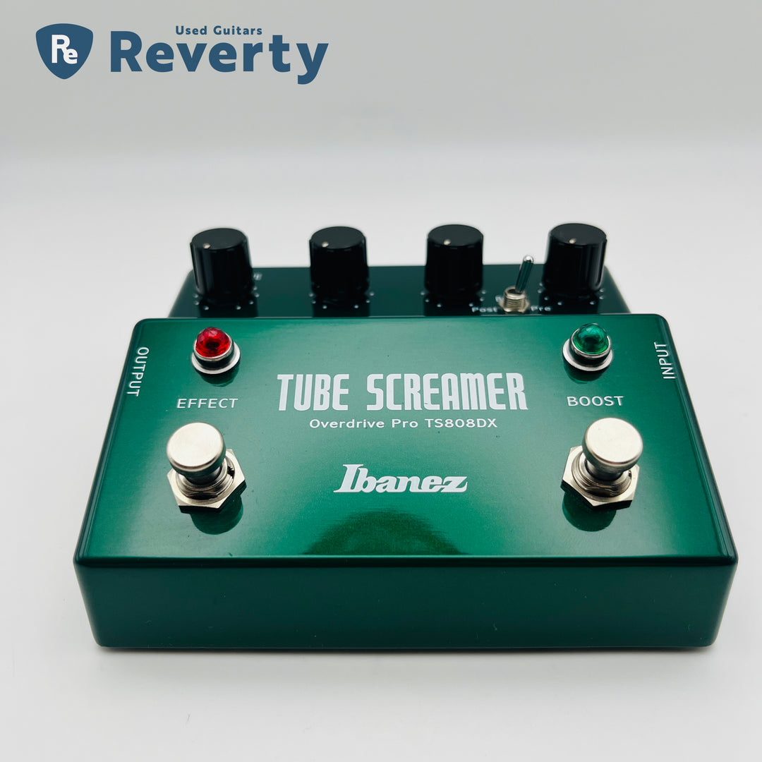 Ibanez Tube Screamer TS808DX Overdrive Pro + Boost Guitar Effect Pedal w/box