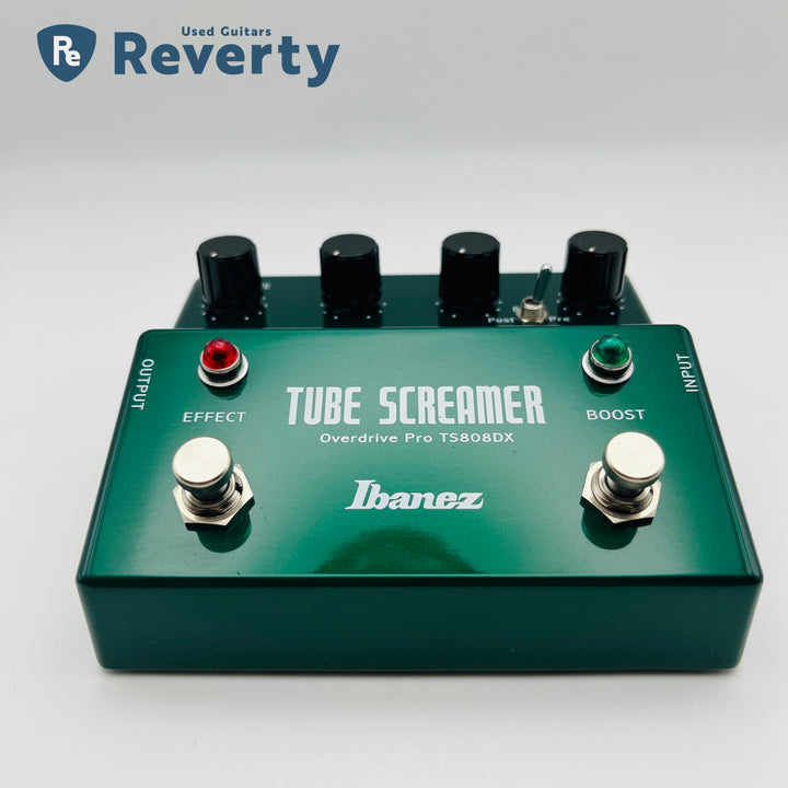Ibanez Tube Screamer TS808DX Overdrive Pro + Boost Guitar Effect Pedal w/box
