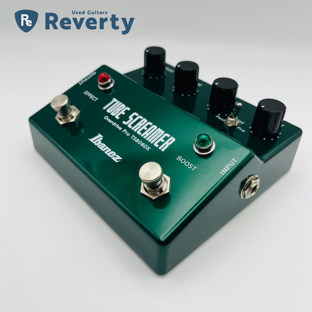 Ibanez Tube Screamer TS808DX Overdrive Pro + Boost Guitar Effect Pedal w/box