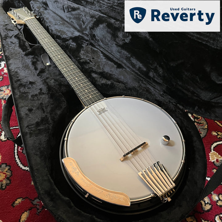 Gold Tone AC-6+ Acoustic Composite 6-String Banjitar Banjo Guitar w/ Pickup