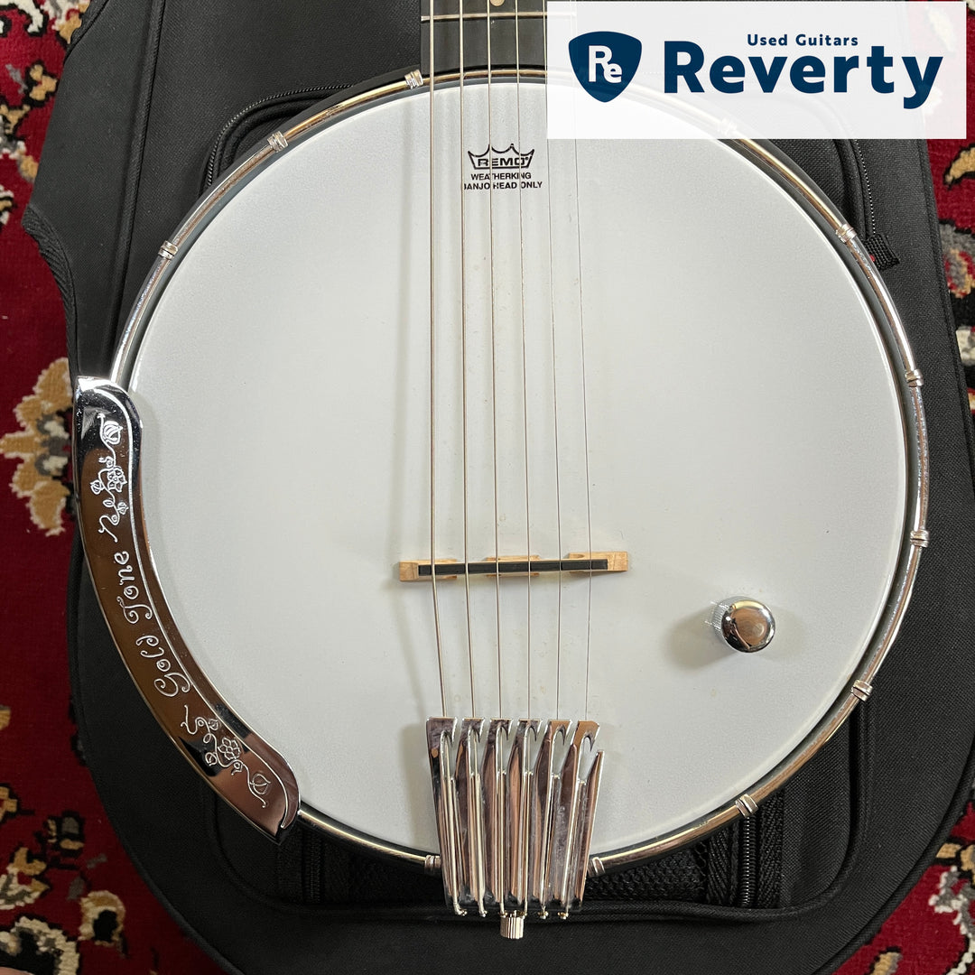 Gold Tone AC-6+ Acoustic Composite 6-String Banjitar Banjo Guitar w/ Pickup