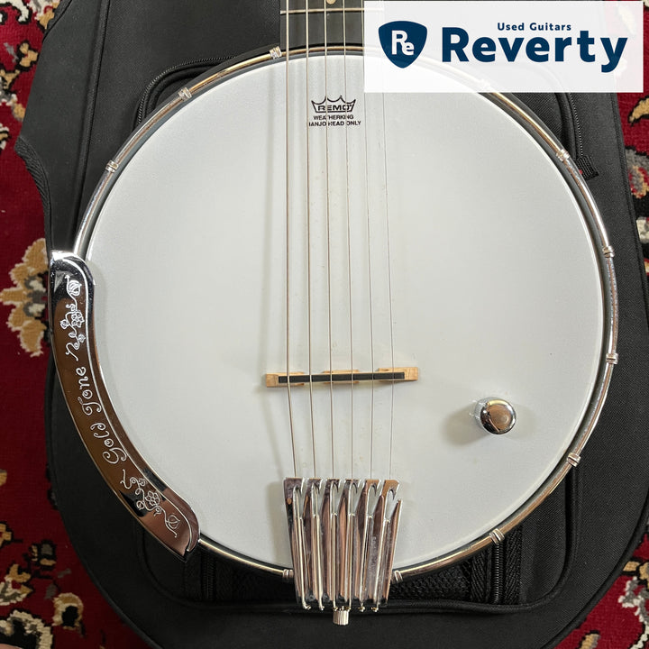 Gold Tone AC-6+ Acoustic Composite 6-String Banjitar Banjo Guitar w/ Pickup