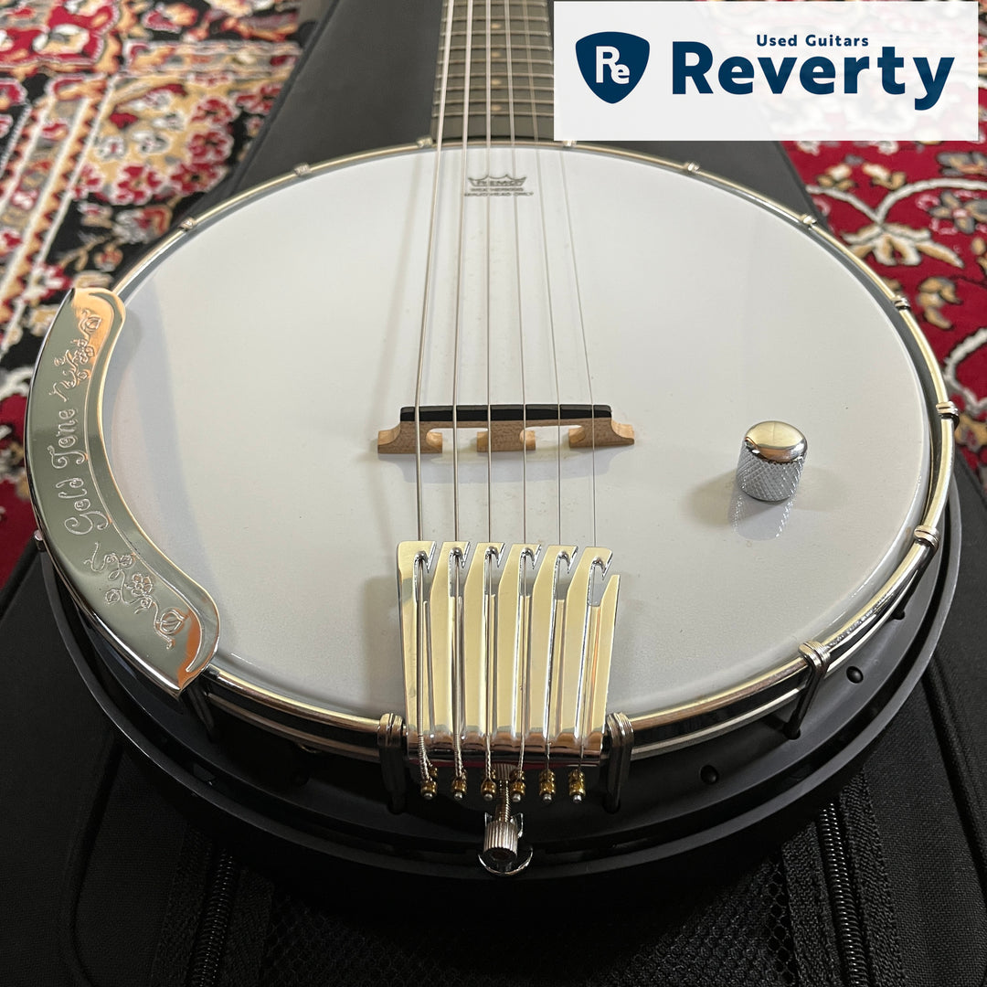 Gold Tone AC-6+ Acoustic Composite 6-String Banjitar Banjo Guitar w/ Pickup