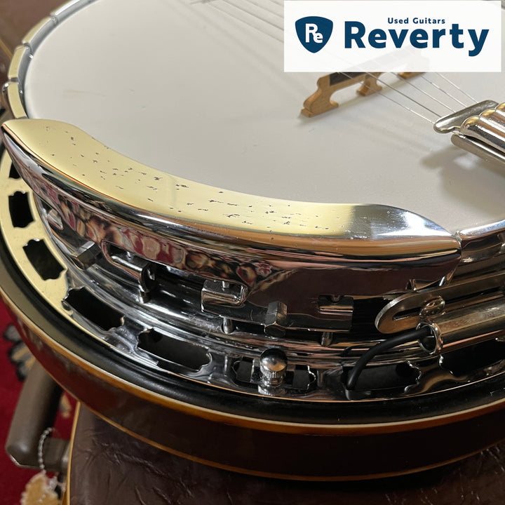 1970s-80s Morris G-300 Custom 5-String Resonator Banjo Mastertone Style MIJ Japan