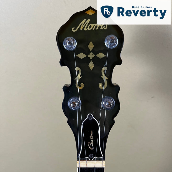 1970s-80s Morris G-300 Custom 5-String Resonator Banjo Mastertone Style MIJ Japan