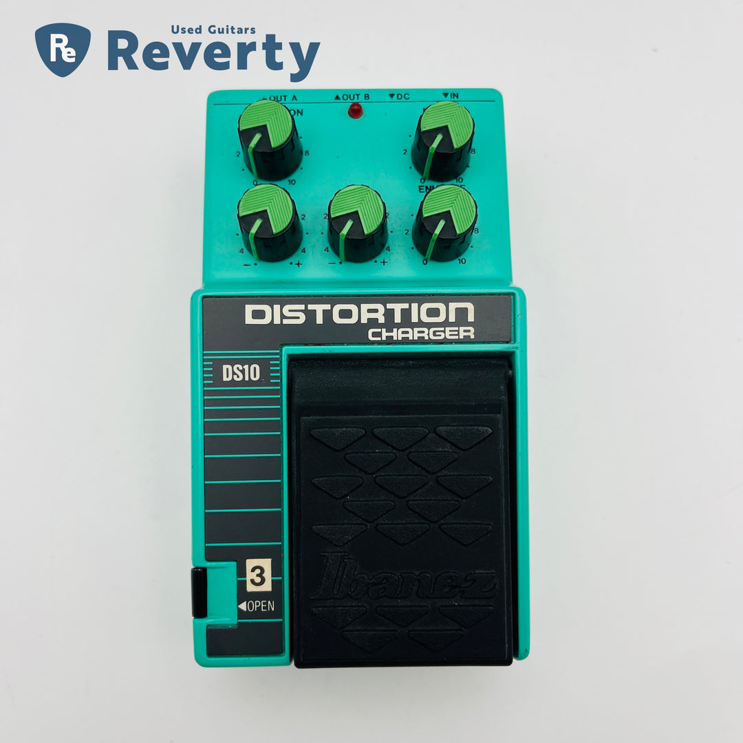 Ibanez DS10 Distortion Charger Guitar Effects Pedal Made in Taiwan Used