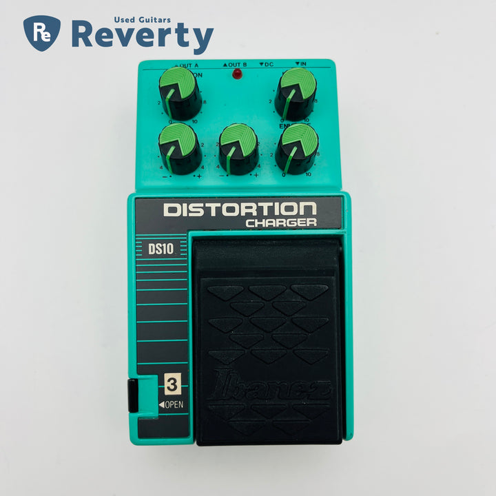 Ibanez DS10 Distortion Charger Guitar Effects Pedal Made in Taiwan Used