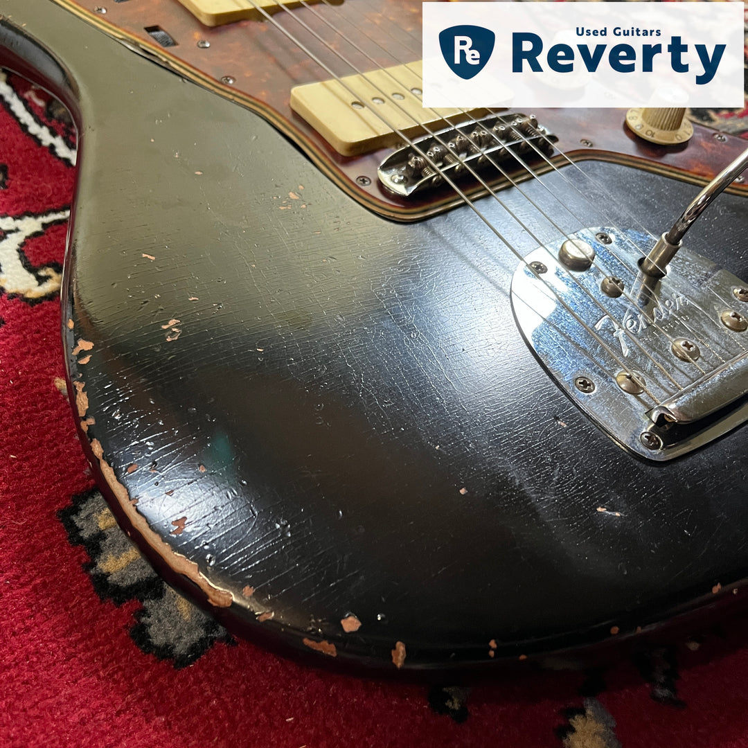 1965 Fender Jazzmaster Black Refin Pre-CBS Transition Dot Bound USA Vintage