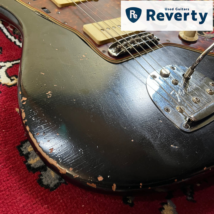 1965 Fender Jazzmaster Black Refin Pre-CBS Transition Dot Bound USA Vintage