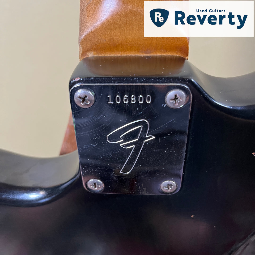 1965 Fender Jazzmaster Black Refin Pre-CBS Transition Dot Bound USA Vintage