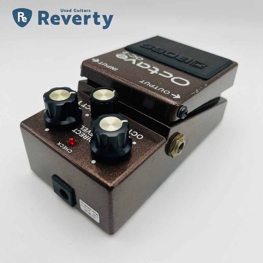 Boss OC-2 Octave Guitar Effect Pedal Made in Taiwan Used
