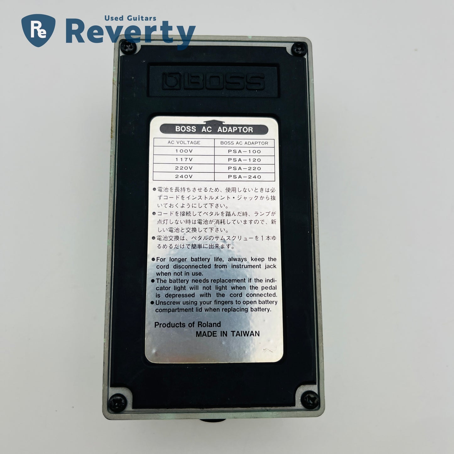 Boss EH-2 Enhancer Guitar Effect Pedal Made in Taiwan Used