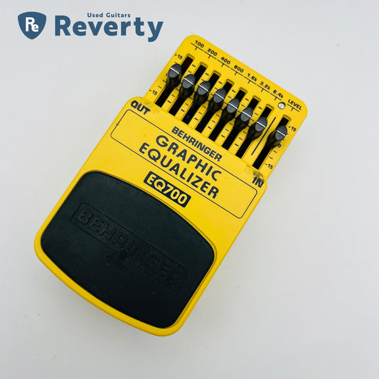 Behringer EQ700 Graphic Equalizer Guitar Effect Pedal Used