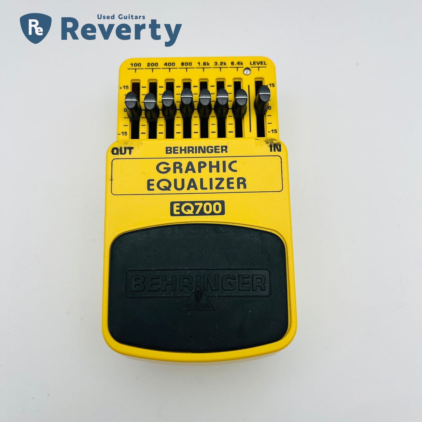 Behringer EQ700 Graphic Equalizer Guitar Effect Pedal Used