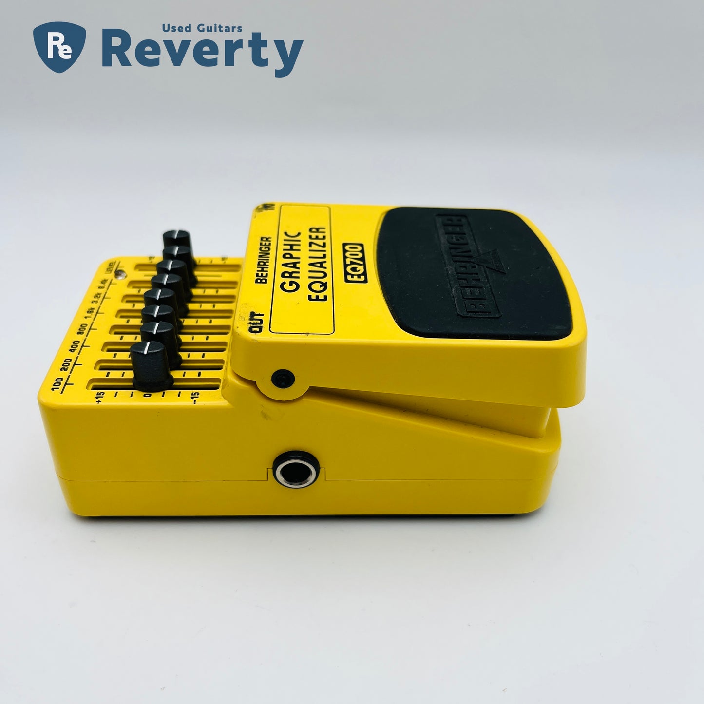 Behringer EQ700 Graphic Equalizer Guitar Effect Pedal Used