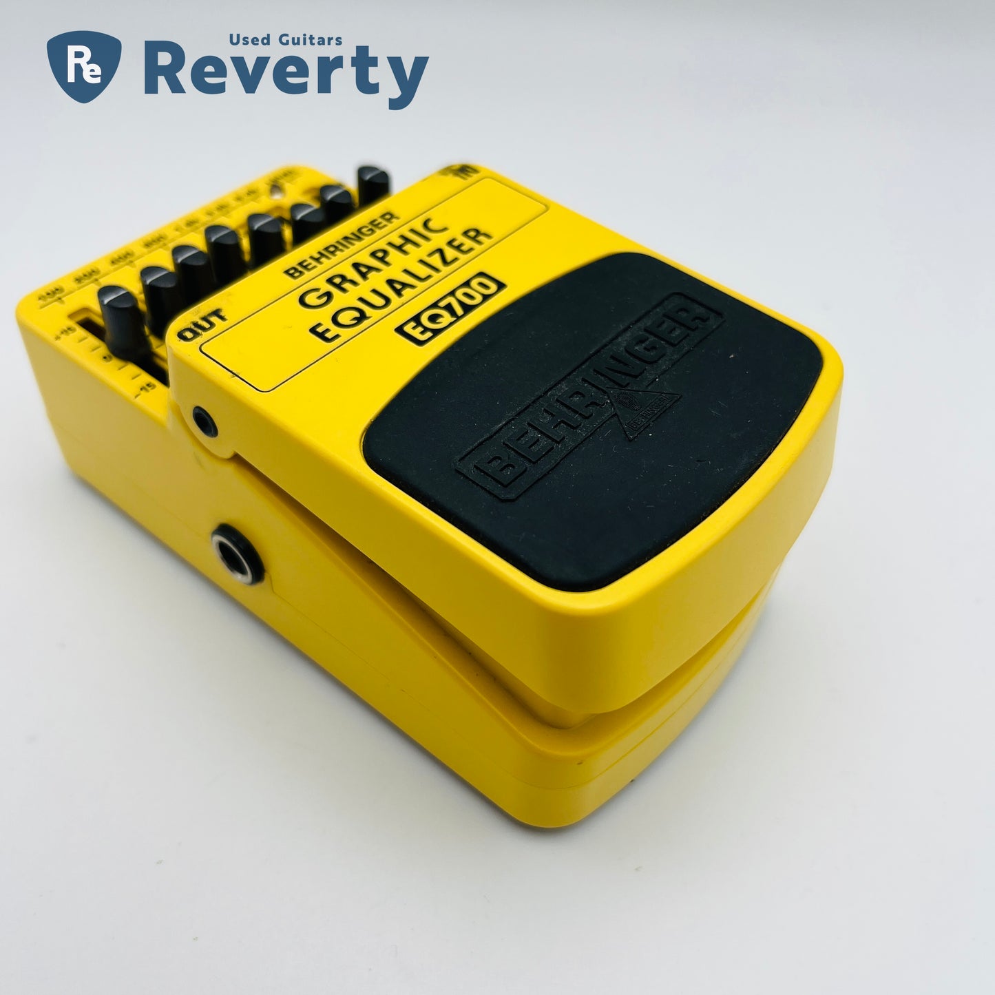 Behringer EQ700 Graphic Equalizer Guitar Effect Pedal Used