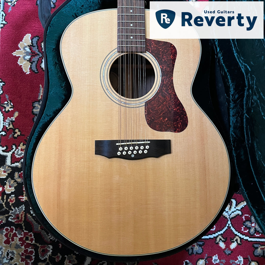 Guild F-1512E Westerly Collection 12-String Jumbo Acoustic-Electric Natural