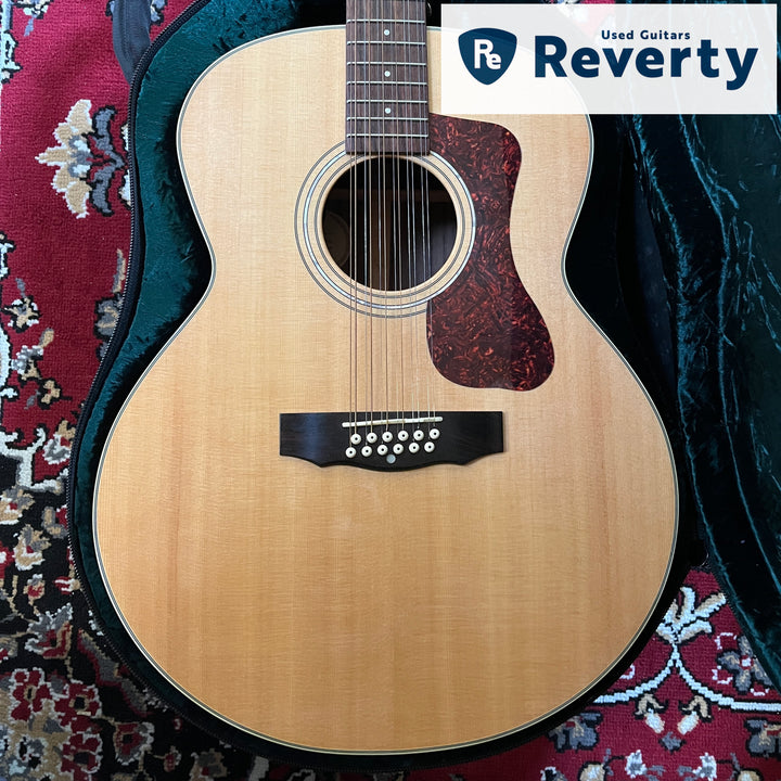 Guild F-1512E Westerly Collection 12-String Jumbo Acoustic-Electric Natural