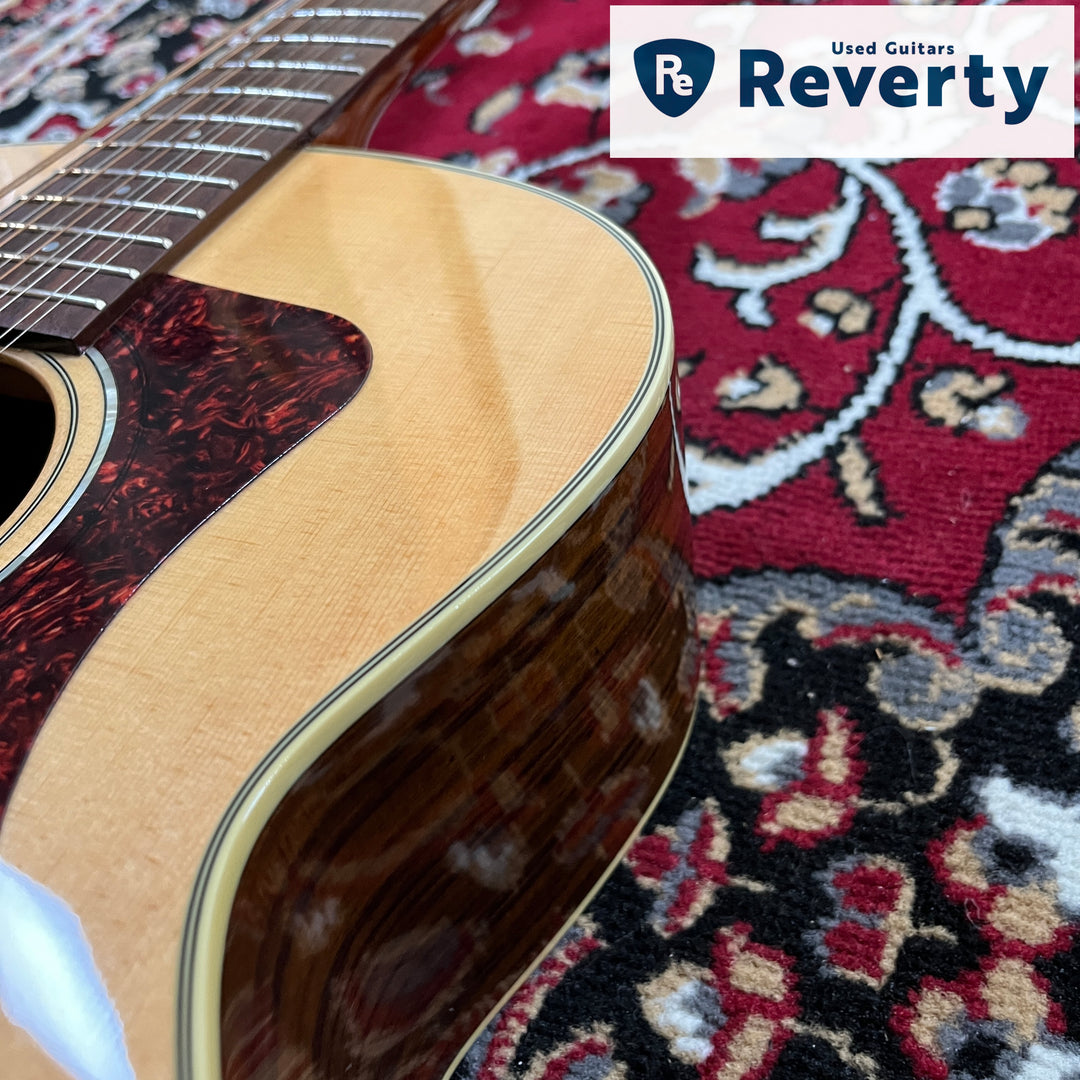 Guild F-1512E Westerly Collection 12-String Jumbo Acoustic-Electric Natural