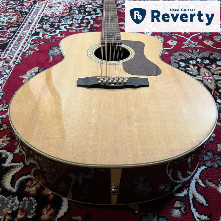 Guild F-1512E Westerly Collection 12-String Jumbo Acoustic-Electric Natural
