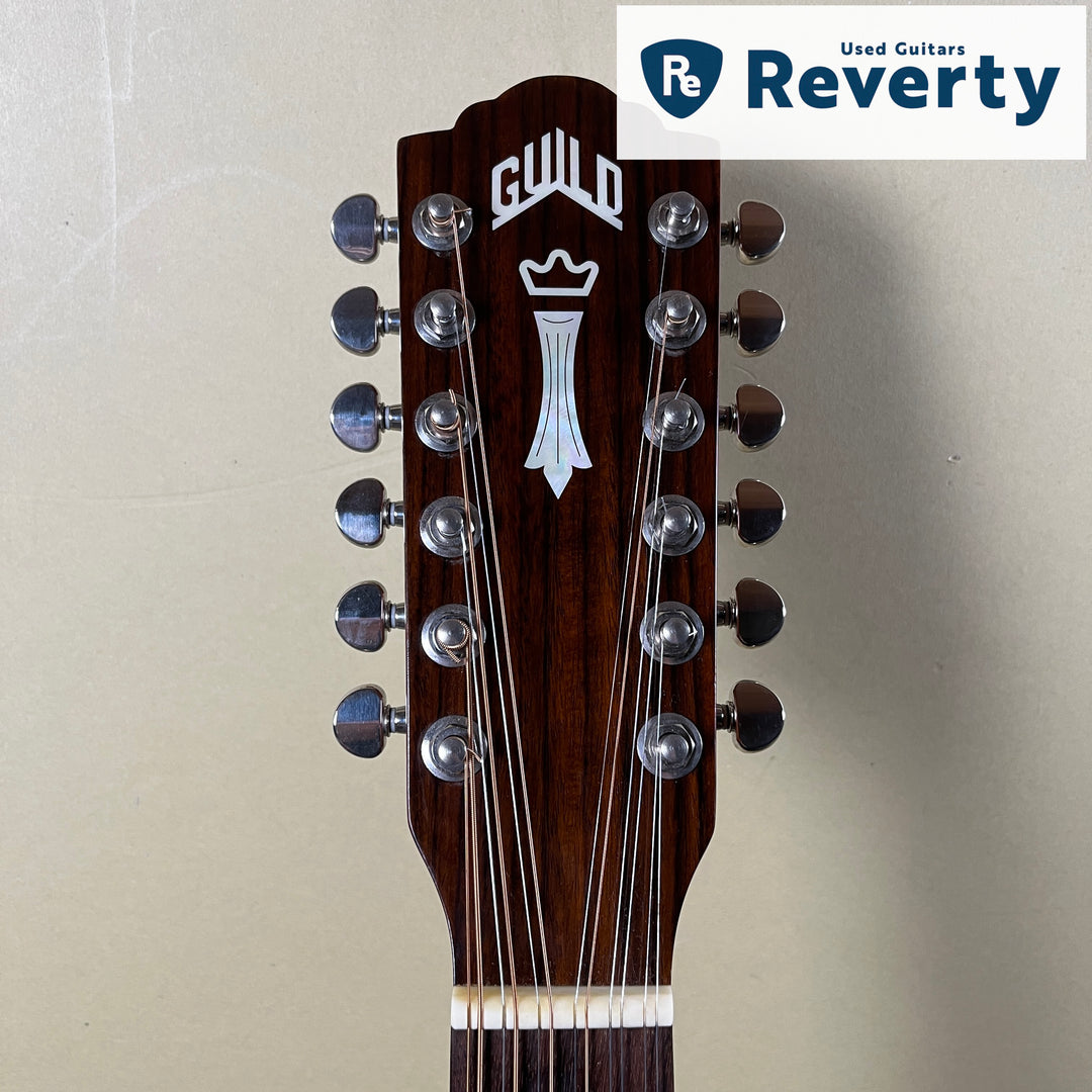 Guild F-1512E Westerly Collection 12-String Jumbo Acoustic-Electric Natural