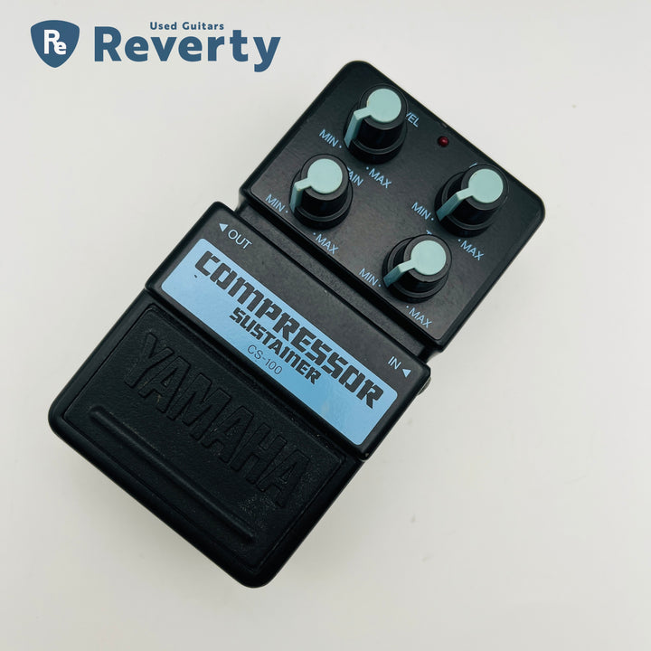 Yamaha CS-100 Compressor Sustainer Vintage Guitar Effect Pedal Made in Japan Used
