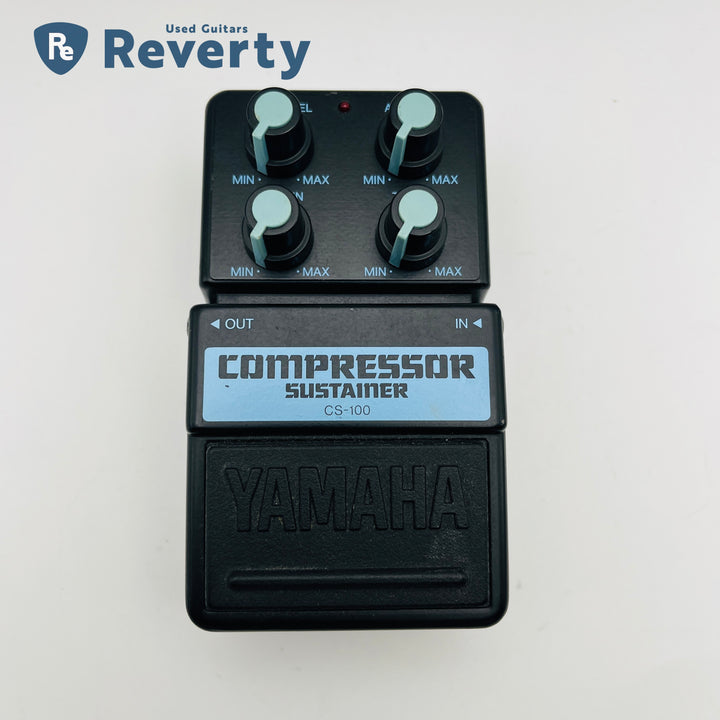Yamaha CS-100 Compressor Sustainer Vintage Guitar Effect Pedal Made in Japan Used