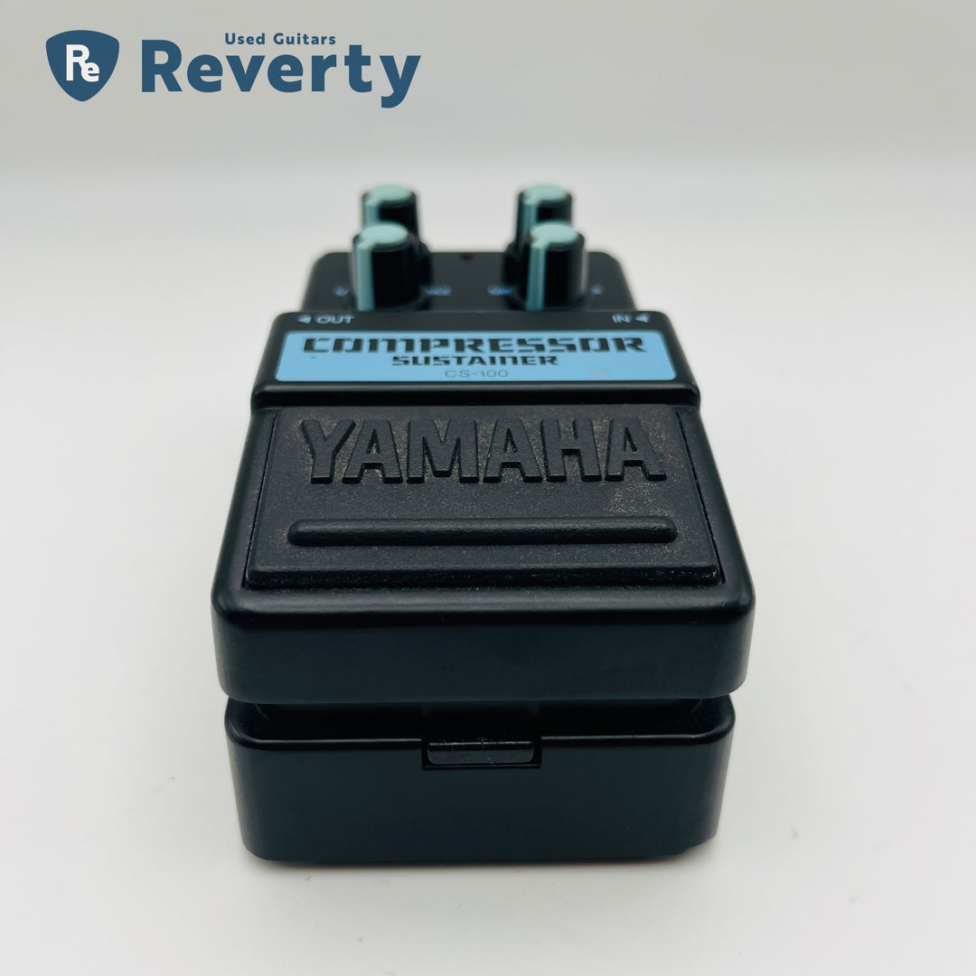 Yamaha CS-100 Compressor Sustainer Vintage Guitar Effect Pedal Made in Japan Used
