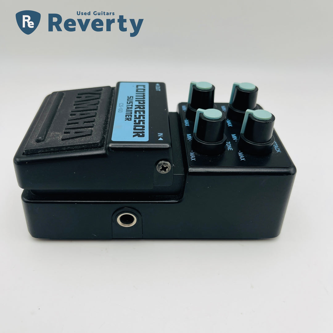 Yamaha CS-100 Compressor Sustainer Vintage Guitar Effect Pedal Made in Japan Used