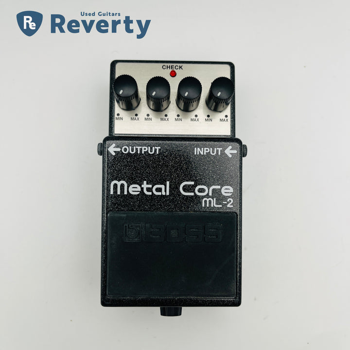 Boss ML-2 Metal Core Distortion Guitar Effect Pedal Used w/Box