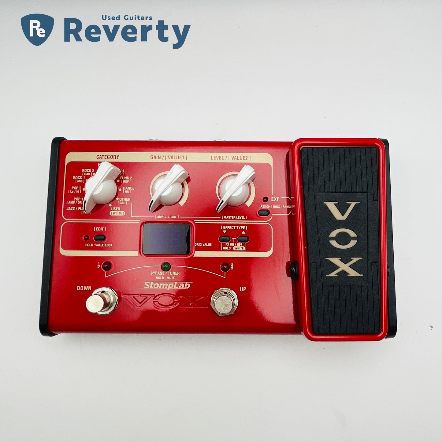 VOX Stomplab 2B IIB Bass Modeling Bass Guitar Effect Processor Pedal w/ Box