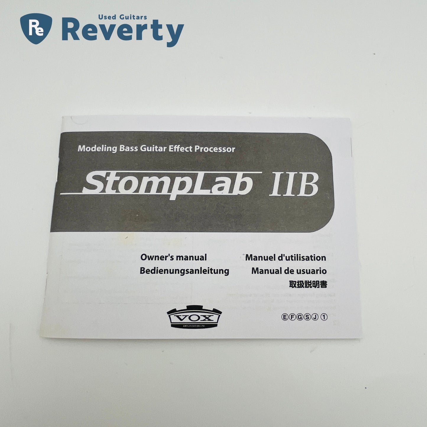 VOX Stomplab 2B IIB Bass Modeling Bass Guitar Effect Processor Pedal w/ Box