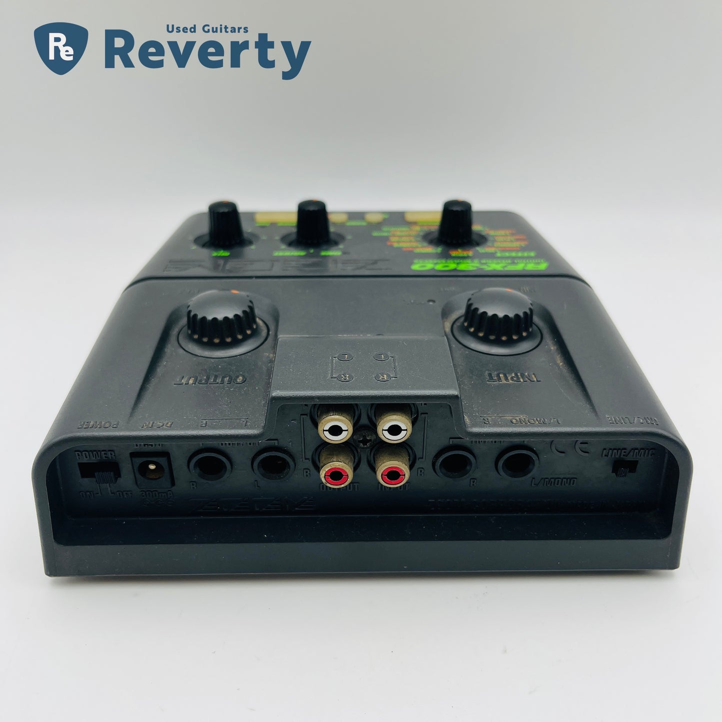 Zoom RFX-300 Digital Reverb & Multi-Effects Processor Guitar Effect Pedal Used