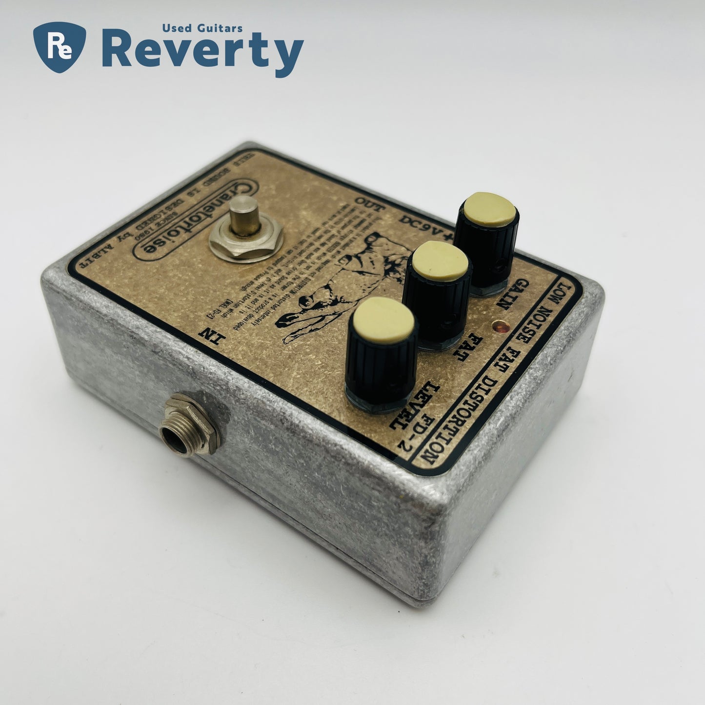 ALBIT Cranetortoise FD2 Fat Distortion Guitar Effect Pedal Used