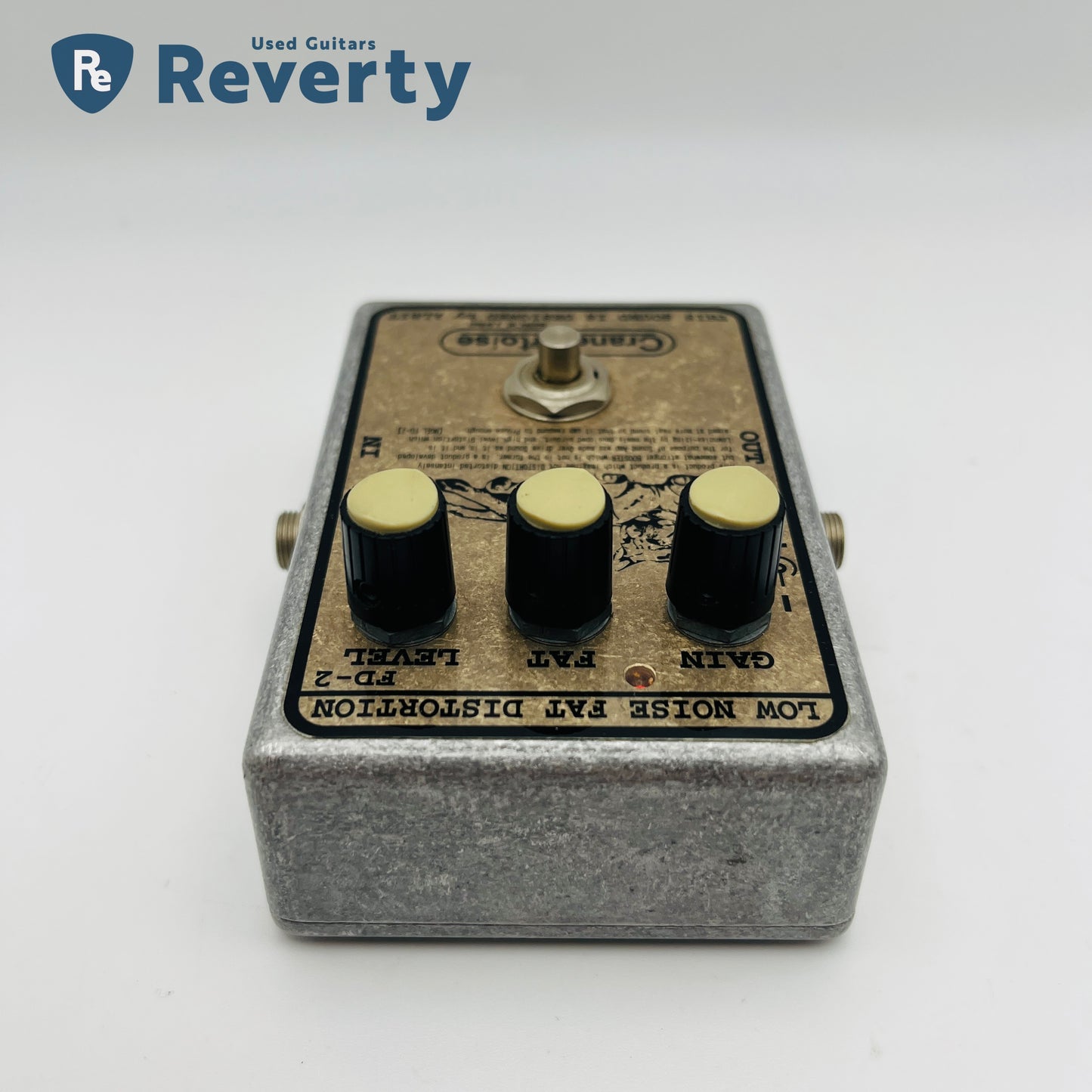 ALBIT Cranetortoise FD2 Fat Distortion Guitar Effect Pedal Used