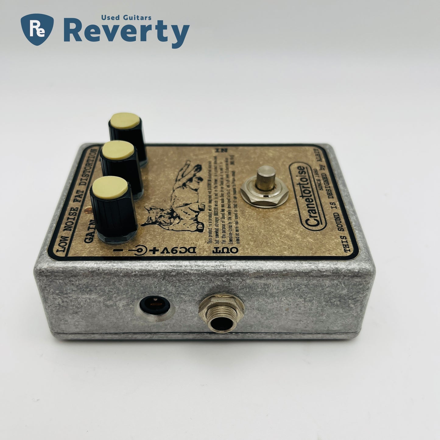 ALBIT Cranetortoise FD2 Fat Distortion Guitar Effect Pedal Used