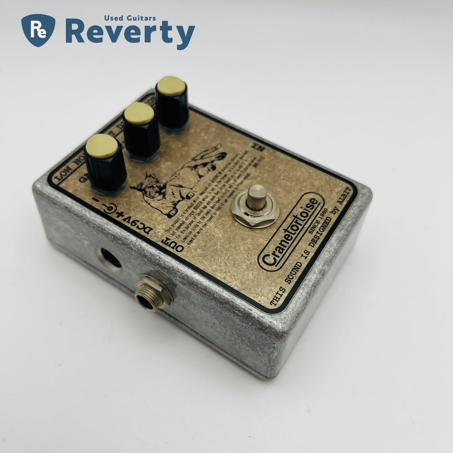 ALBIT Cranetortoise FD2 Fat Distortion Guitar Effect Pedal Used