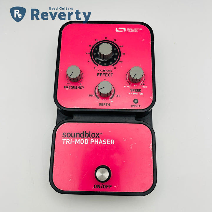 Source Audio Soundblox Tri-Mod Phaser Guitar Effect Pedal w/Box