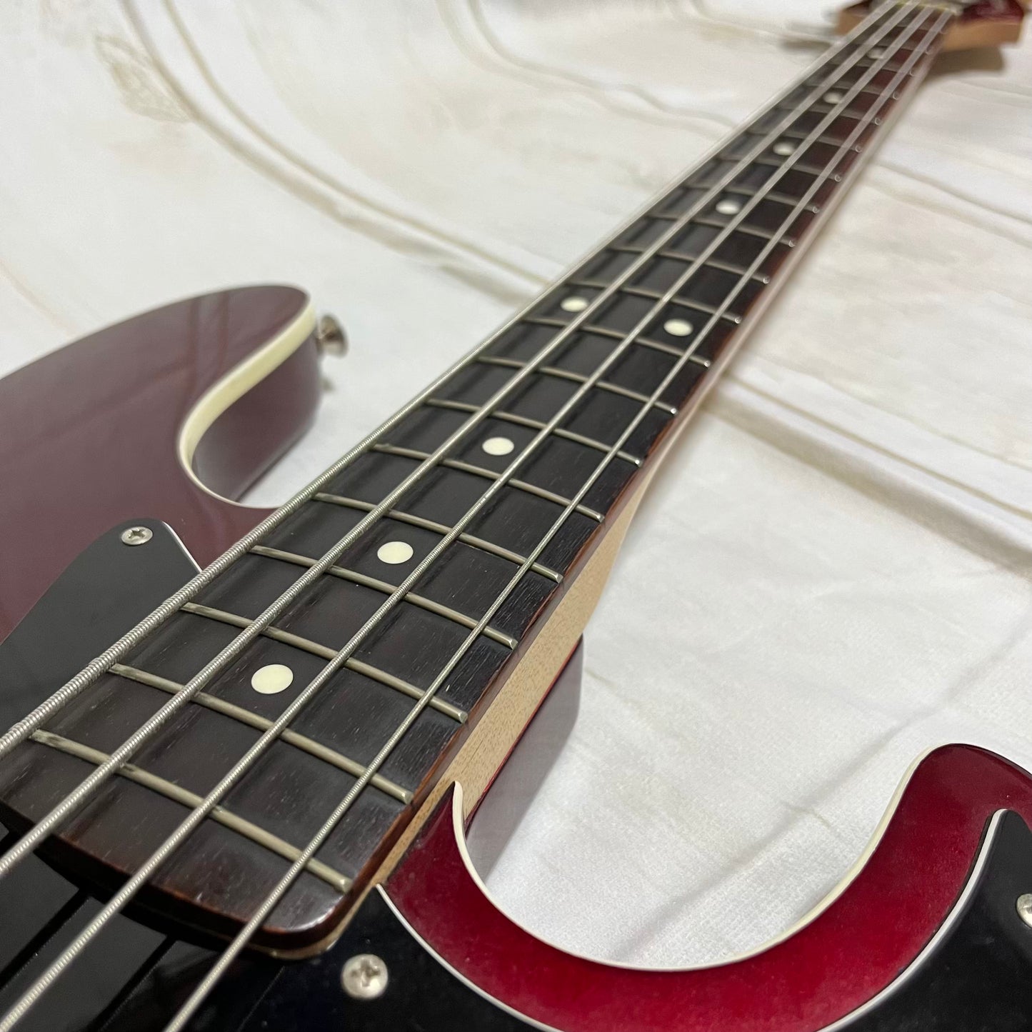 Fender AJB Aerodyne Jazz Bass 2003 - 2017 - Old Candy Apple Red