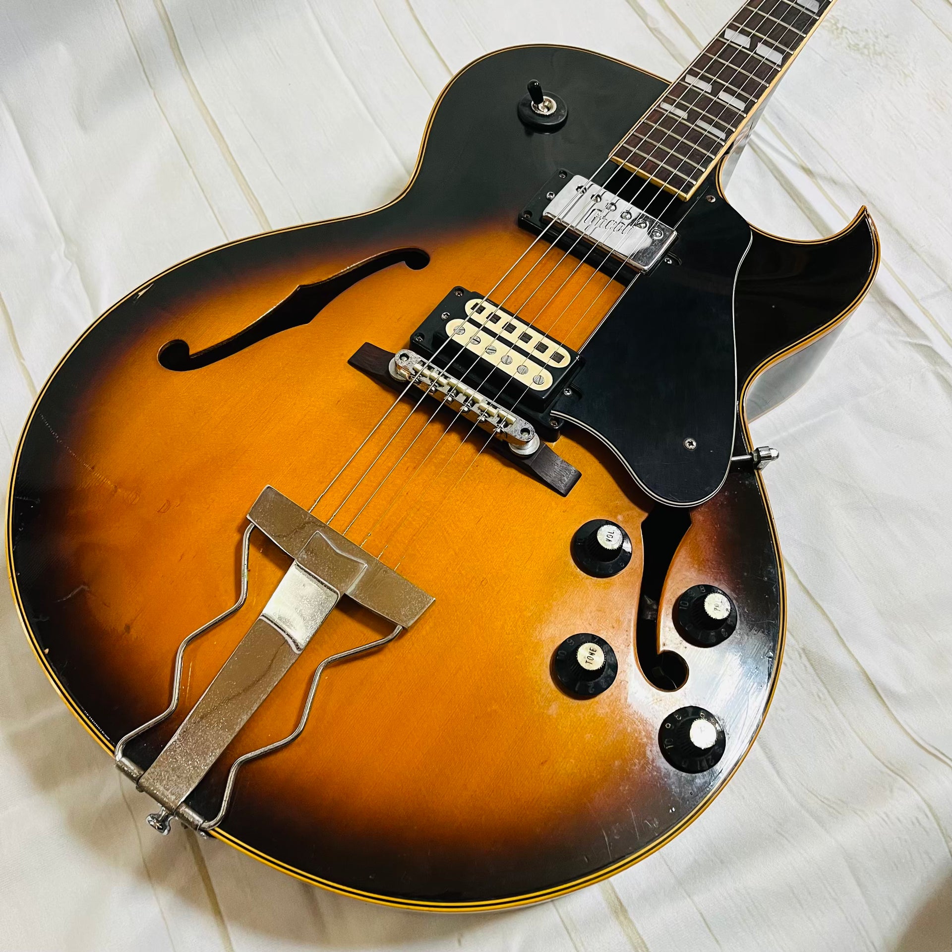 Greco S-50 1970s - Sunburst MIJ Vintage ES175 Type – Reverty Store Tokyo