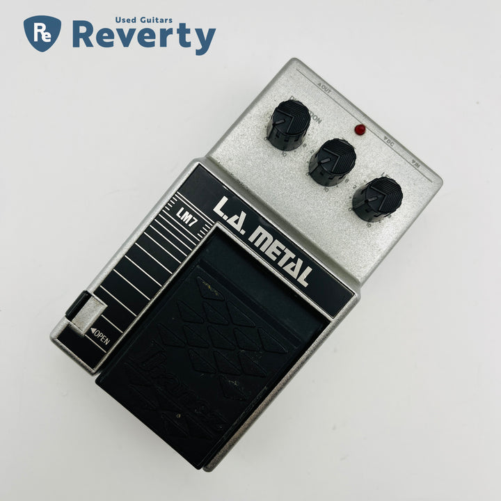 Ibanez LM7 L.A. Metal Distortion Guitar Effect Pedal Made in Taiwan Used