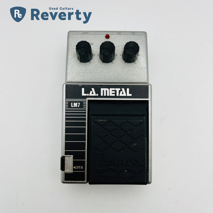 Ibanez LM7 L.A. Metal Distortion Guitar Effect Pedal Made in Taiwan Used