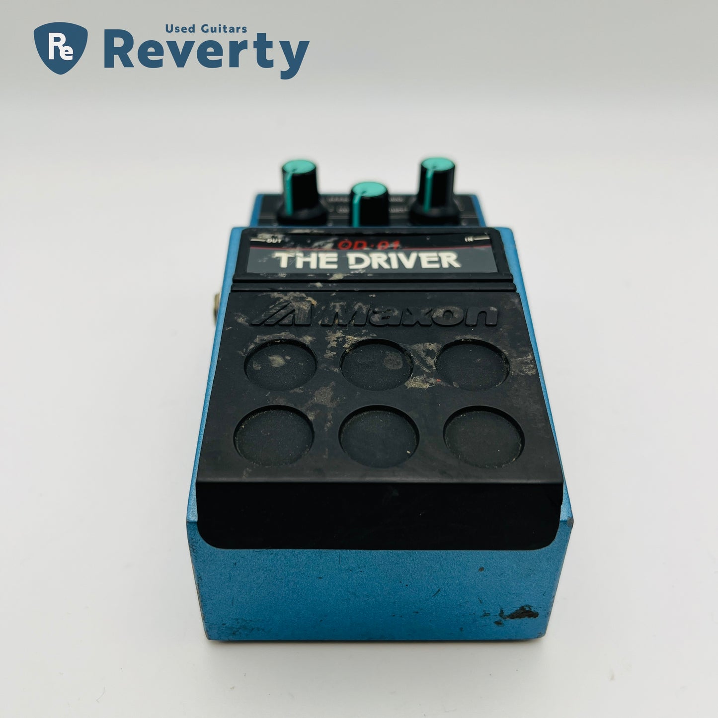 Maxon OD-01 The Driver Overdrive Guitar Effect Pedal Made in Japan Used