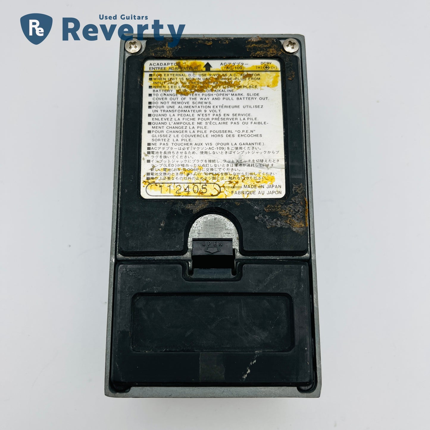 Maxon OD-01 The Driver Overdrive Guitar Effect Pedal Made in Japan Used